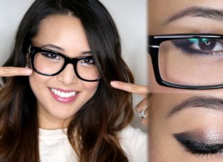 Γυαλιά οράσεως και μακιγιάζ