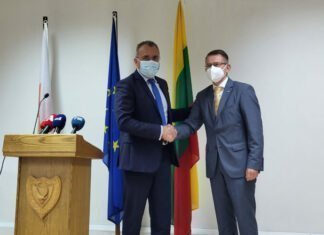 Χατζηπαντέλα και Υπουργός Υγείας της Λιθουανίας συζητούν για την κατάρτιση Μνημονίου Συνεργασίας