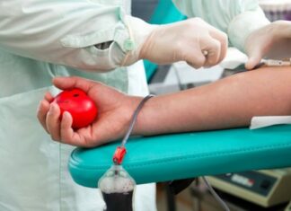 Περίπου 40% της συνολικής ποσότητας αίματος δίδεται σε αιμοσφαιρινοπαθείς