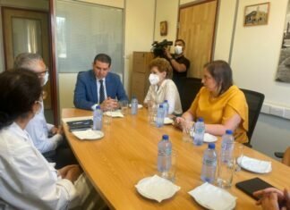 Επίσκεψη Υπ.Υγείας στο ΓΝ Αμμοχώστου