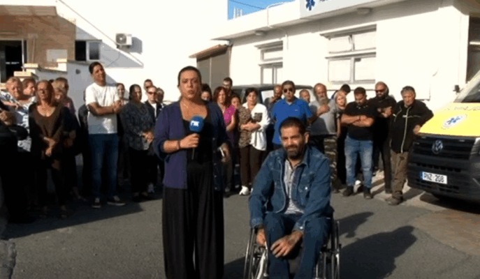 Διαμαρτυρία κατοίκων Πόλης Χρυσοχούς για υποστελέχωση και προβλήματα στην Υπηρεσία Ασθενοφόρων