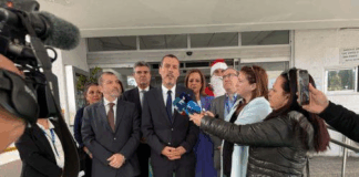 Δώρα και ευχές μοίρασε στα παιδιά στο Μακάρειο Νοσοκομείο ο Υπουργός Υγείας